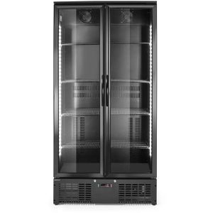 Arktic Getränkekühlschrank 237014, mit Glastür, abschließbar, zweitürig, mit 8 Ablagen, 477 Liter, 90 x 182 cm