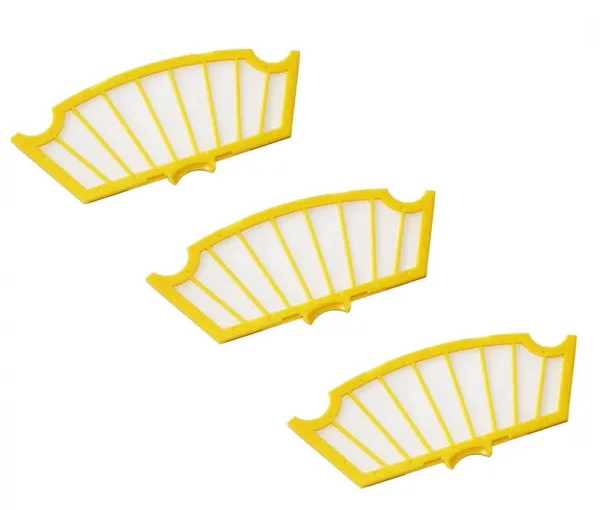 Pack de 3 Filtros Robot Aspirador Roomba series 500 Y 600