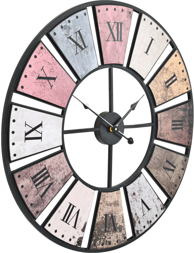 Borough Wharf Byxbee Wall Clock Multicolour