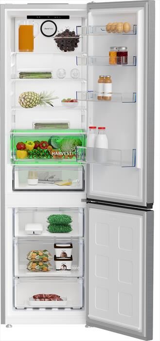 Beko Frigorifero Combinato B5euna406hxb Classe C 355 Lt-metal Look