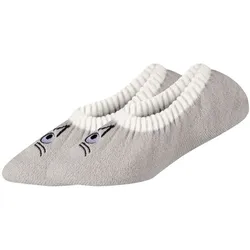 2er Pack s.Oliver Hygge Slipper Hausschuhe Kinder 9201 - fog 33-36