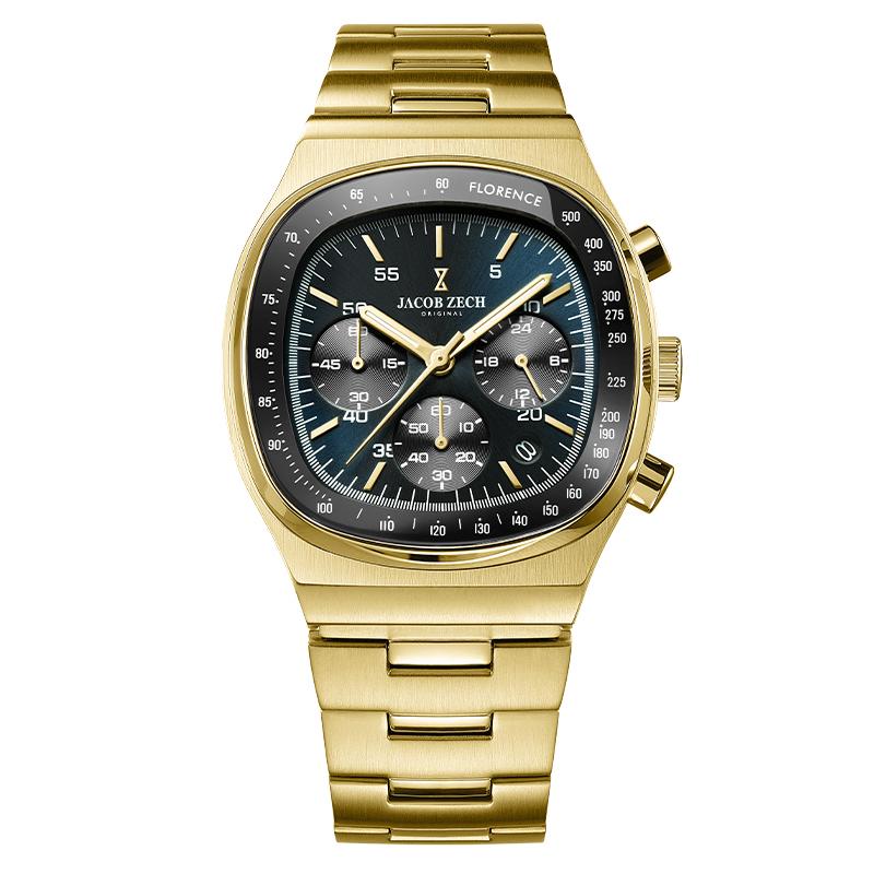 Jacob Zech Horloge Florence Goud
