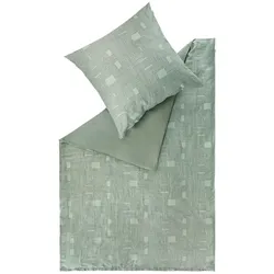 SCHÖNER WOHNEN-Kollektion Bettwäsche Felina 135 x 200 cm Satin Grün