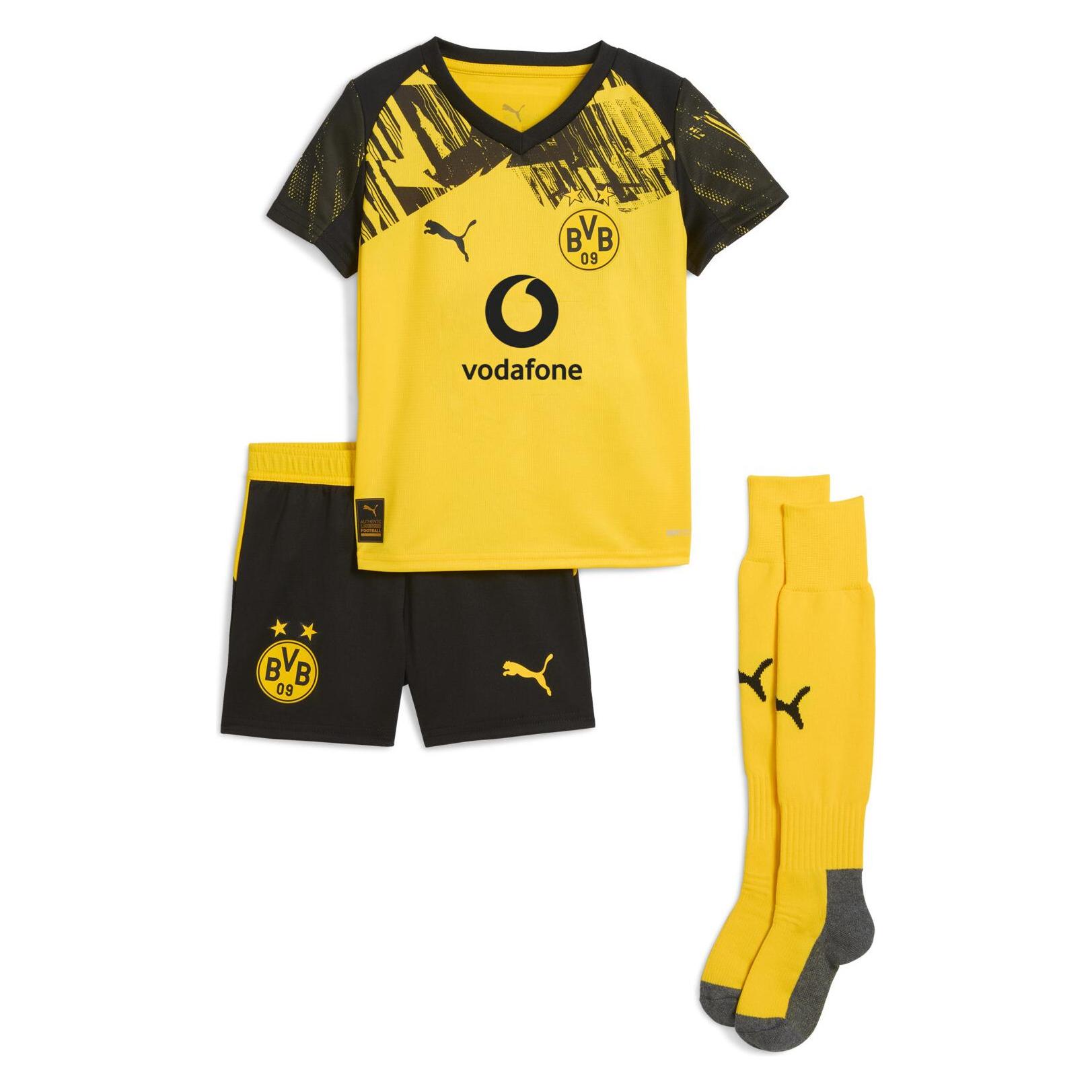Puma BVB Home Minikit with Sponsor (98) (946440)