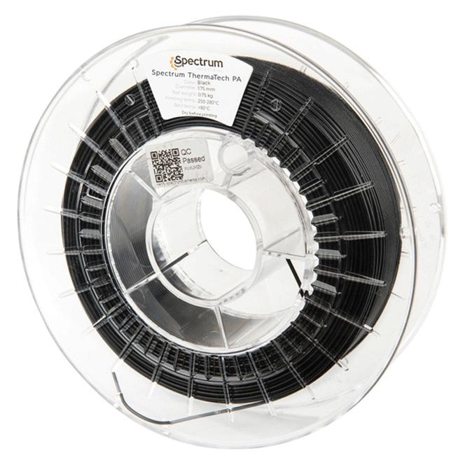 Spectrum Filament ThermaTech PA black 0.75kg 1.75mm (750 g, 1.75 mm) (81532)