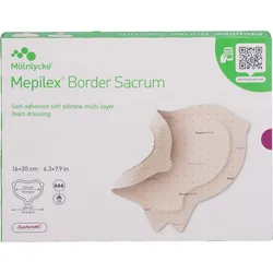 Mepilex Border Sacrum Schaumverb.haft.16x20cm St 5 ST
