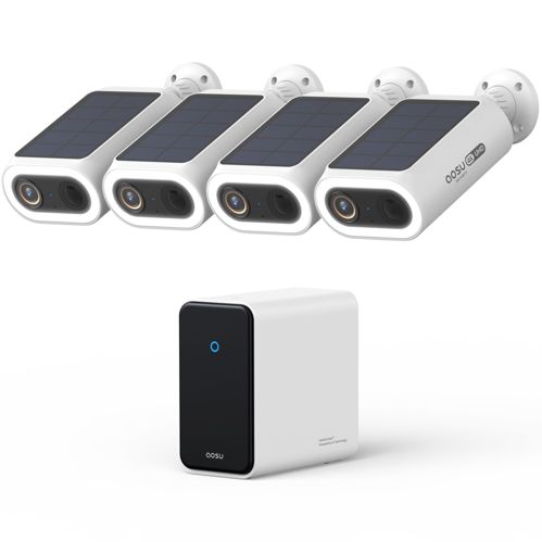 AOSU Smart Security SolarCam P1 SE Kit-4 Cameras