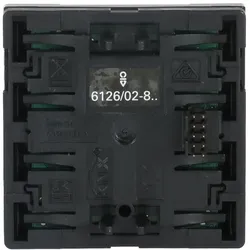 Busch-Jaeger 6126/02-885 Bedienelement, 2/4-fach, Multifunktion/Farbkonzept 2CKA006116A0194 612602885