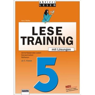 Lustiges Lesetraining 5. Schuljahr, Geheftet von Karin Pfeiffer, Stolz, 978-3-89778-035-4