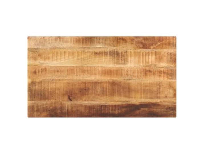 POUFGDR Rechteckige Tischplatte, Massivholz, Mangoholz Vielseitiger Ersatz, rustikales Design, leicht zu reinigende Oberfläche, einzigartig