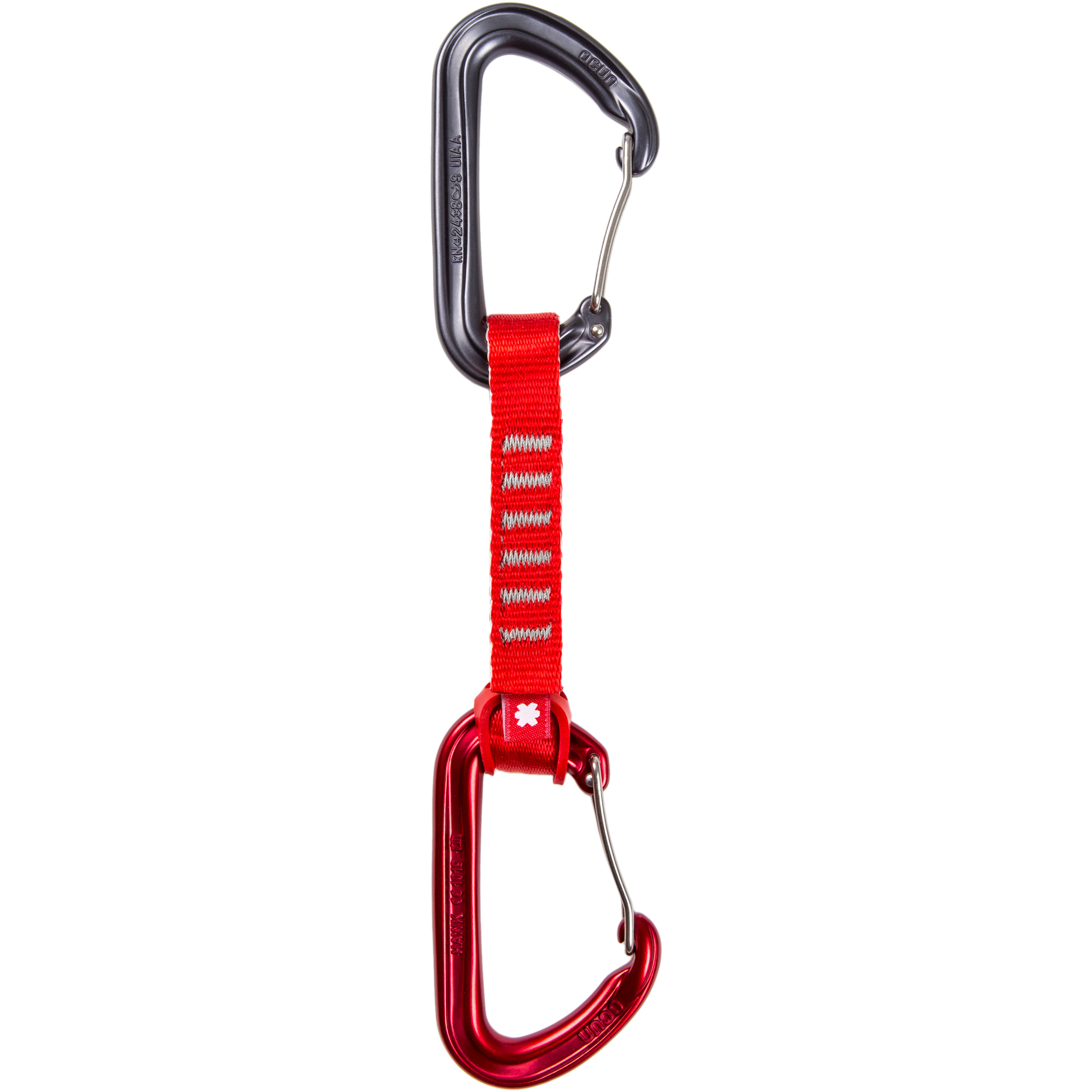 Ocun Hawk QD Wire 16mm 6er Pack Expessset Express-Sets rot Größe 10CM Alpinklettern | Sportklettern