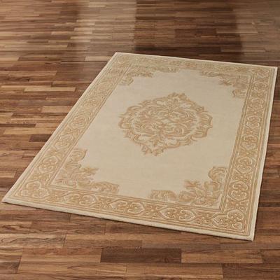 Touch of Class "Dynasty Rectangle Rug, 5'3"" x 8', Pearl"