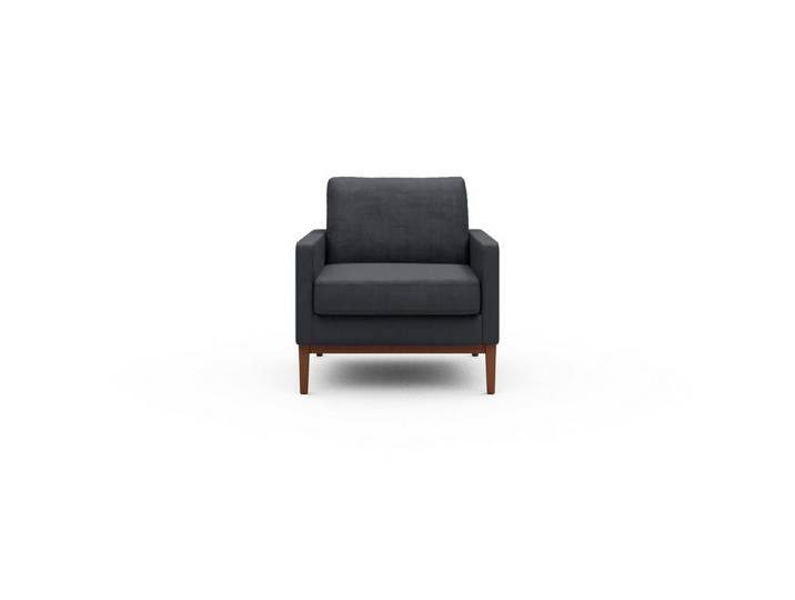 moebelfaktor Sessel Bodo, Retro-Design, elegante Linien, stabile Holzkonstruktion