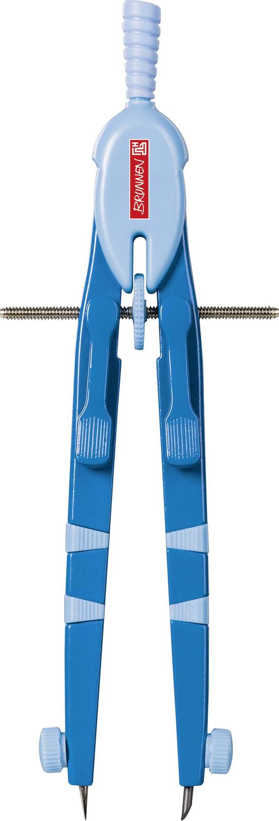 BRUNNEN Schnellverstellzirkel Peak 4 Colour Code, azurblau, Ø 37,0 cm 104954033