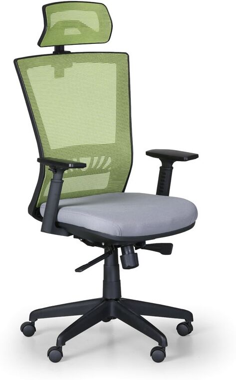 B2B Partner Bürostuhl ALMERE, grün/grau