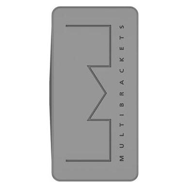Multibrackets M Universal Wallmount Medium - Befestigungskit (Wandmontage) (Wand, 80 kg, 40" - 75") (7350022730991)