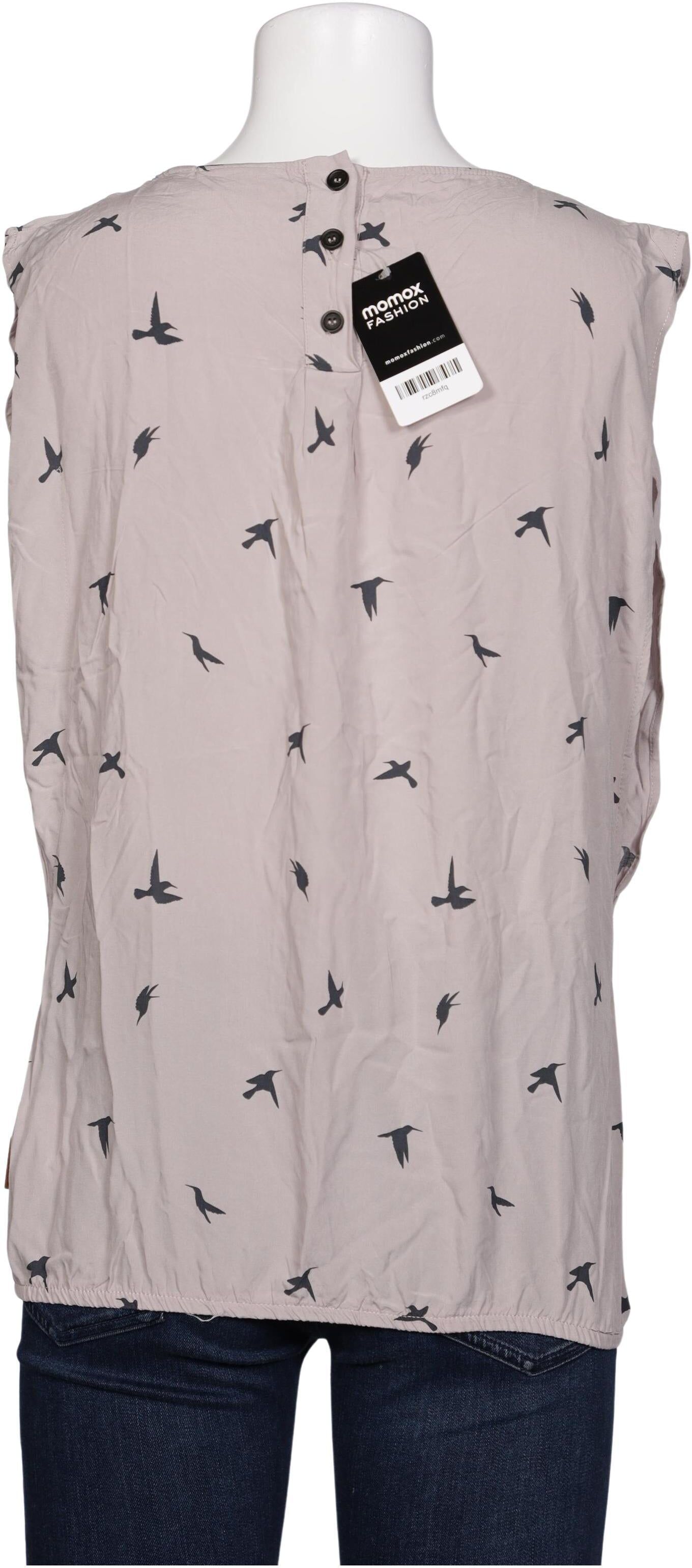 Naketano Damen Bluse, Beige, Gr. S, Viskose - Second Hand
