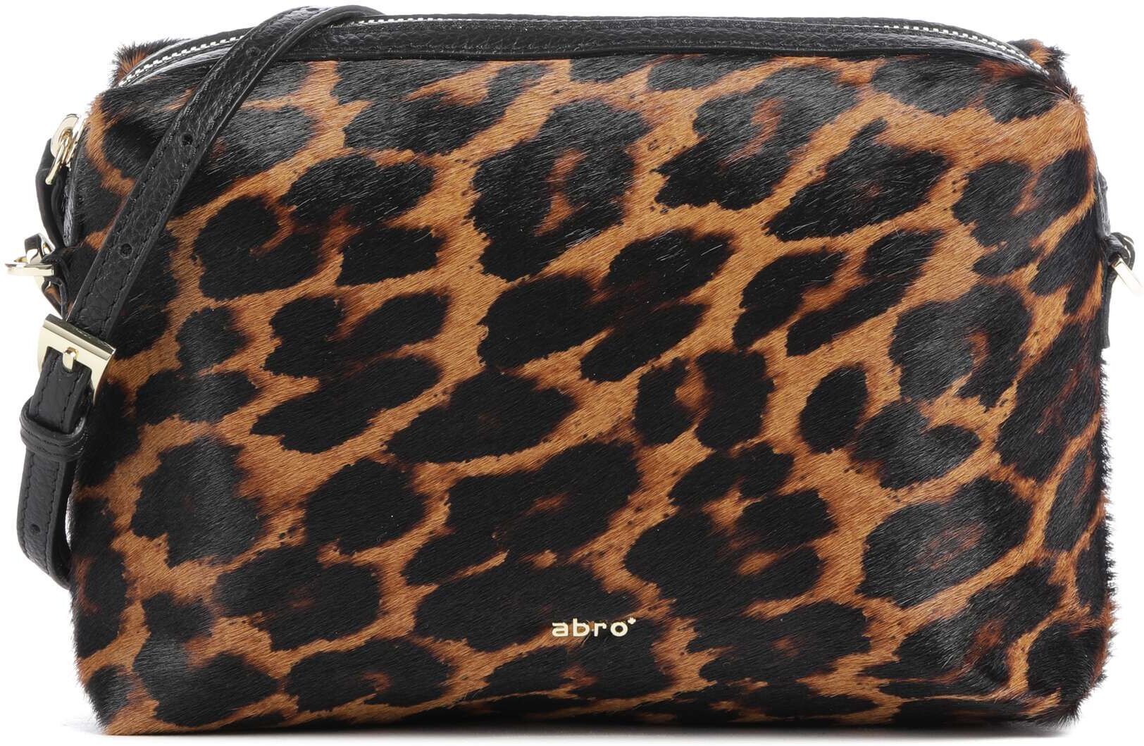 Abro Animal Printed Kaia Umhängetasche, braun