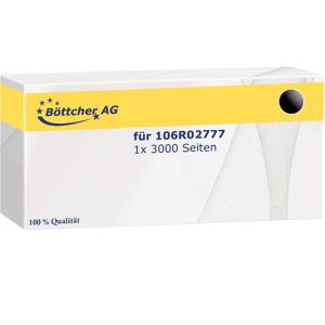 kompatibel für Xerox 106R02777 3000 Seiten schwarz