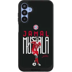 Nivocase Handyhülle für Samsung Galaxy A15 5G Hülle NIVOpure Case Schwarz FC Bayern München Offizielles (Samsung Galaxy A15 5G), Smartphone Hülle, Schwarz