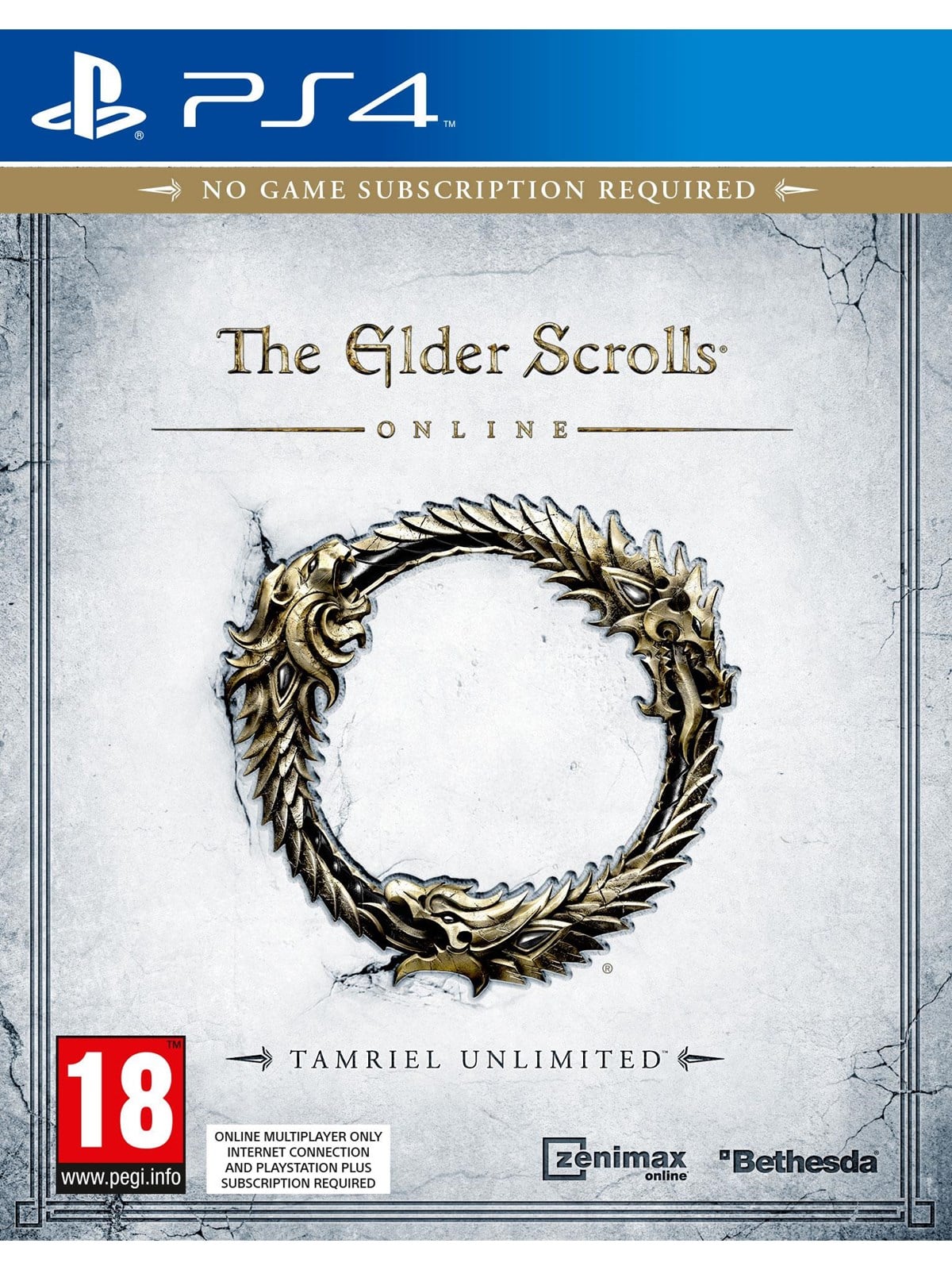 Elder Scrolls Online - Tamriel Unlimited - Crown Edition - Sony PlayStation 4 - MMORPG - PEGI 18