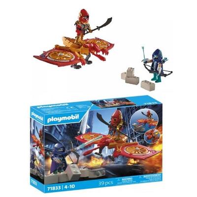 PLAYMOBIL 71833 Helden-Drohne gegen bösen Ninja
