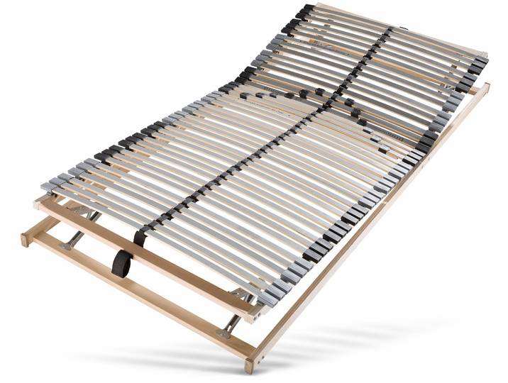 Lattenrost BECO Premium , grau, B:90cm H:7,5cm L:200cm, Lattenroste, Lattenrost, 42 flexible Federleisten