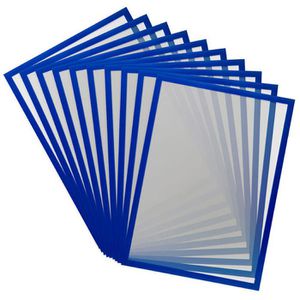 Tarifold Inforahmen 195241 Magneto Solo Pro, A3, Rückseite magnetisch, blau, 10 Stück