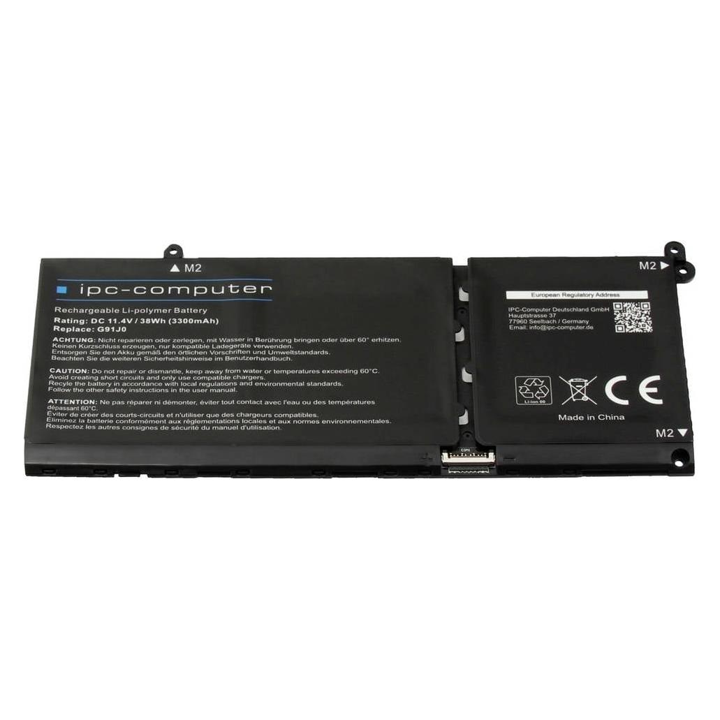 IPC ipc-computer Notebook-Akku Akku G91J0 REPLACE 11.40 V 3300 mAh IPC-Computer (3300 mAh) (G91J0 REPLACE)
