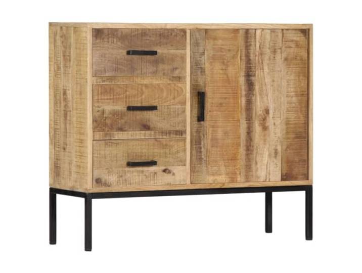 Helloshop26 Sideboard Bahut Konsolenschrank Aufbewahrungsschrank 88 cm Mangoholz massiv 4402243