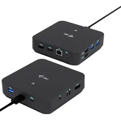 i-tec USB-C DP Dual HDMI Docking Station, Power Delivery 100W