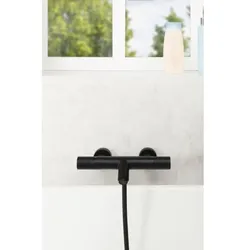 Herzbach Deep Black Wannen-Thermostat 23.132170.1.12 schwarz matt