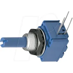 BOU 93R1AR22A08L - Drehpotentiometer, 500 Ohm, linear, 6 mm