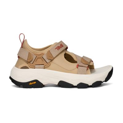 Sandale TEVA "GRANDVIEW MAX SANDAL WOMEN", Damen, Gr. 42, beige (boulder), Synthetik, Textil, Schuhe Sandale, mit Vibram Sohle, mit Gummi-Laufsohle, atmungsaktiv