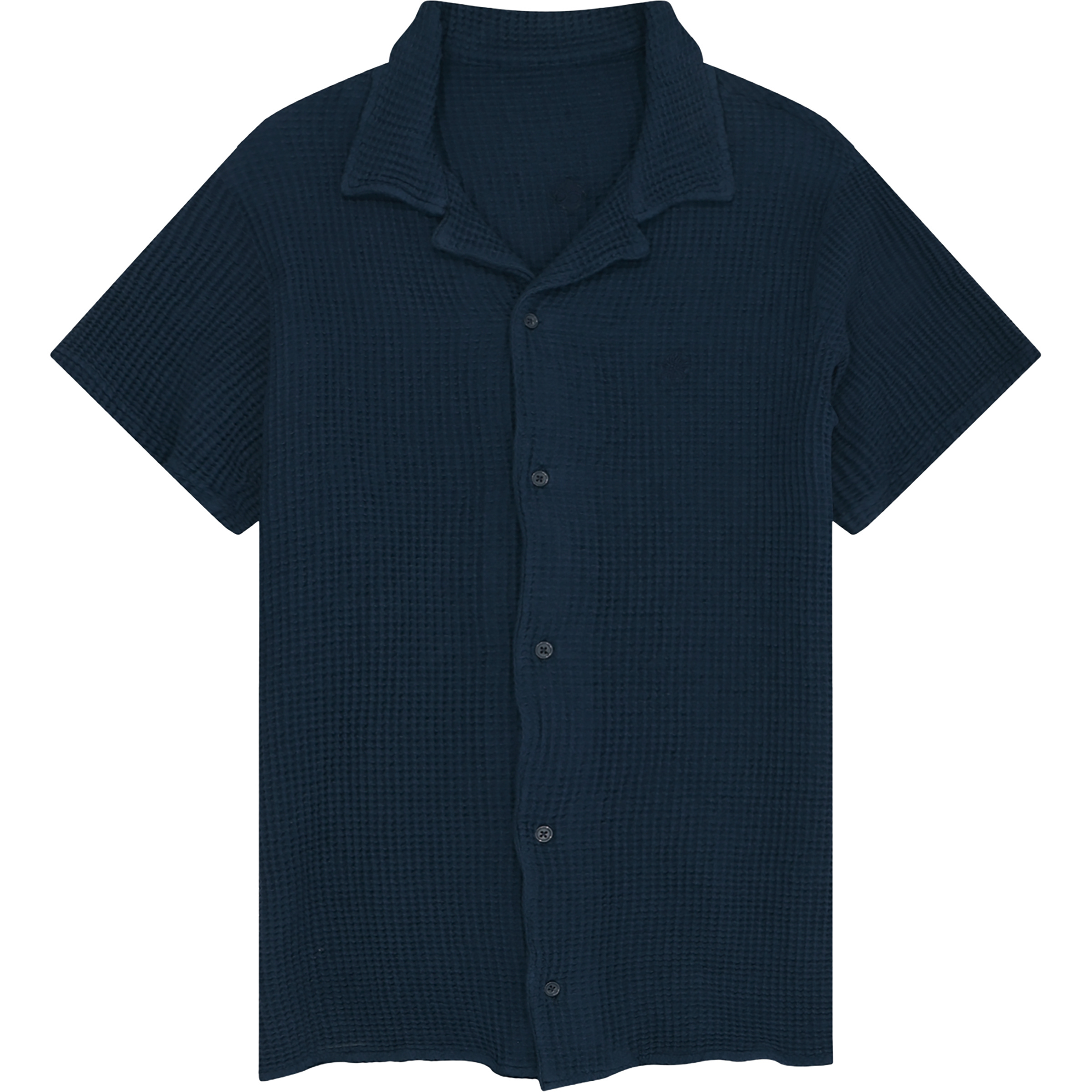 Bavarian Caps Edelweiß Waffle Herren Hemden blau Größe L Lifestyle Hautfreundlich