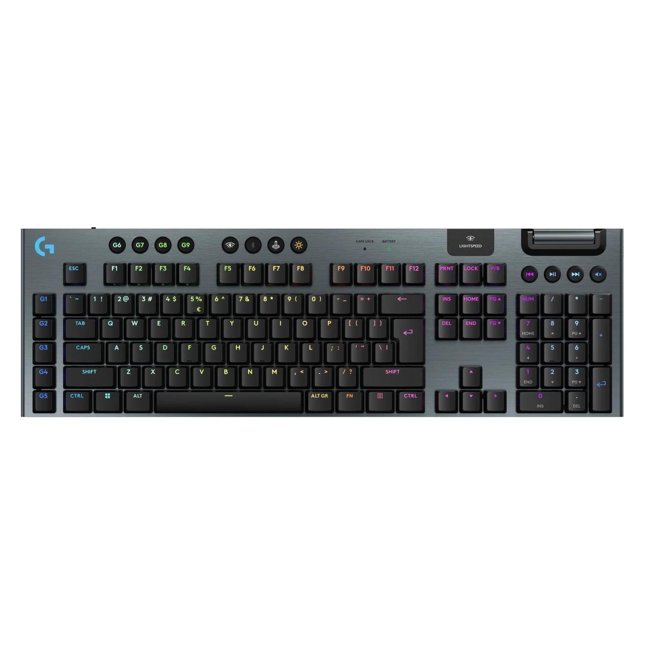 Logitech G915 X Lightspeed (US, Kabelgebunden, Kabellos) (920-012698)
