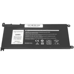 Movano Akku für Dell Vostro 14 (5468) Inspiron 15 (5568) (11.4V) Laptop (3400 mAh) (3400 mAh), Notebook Akku