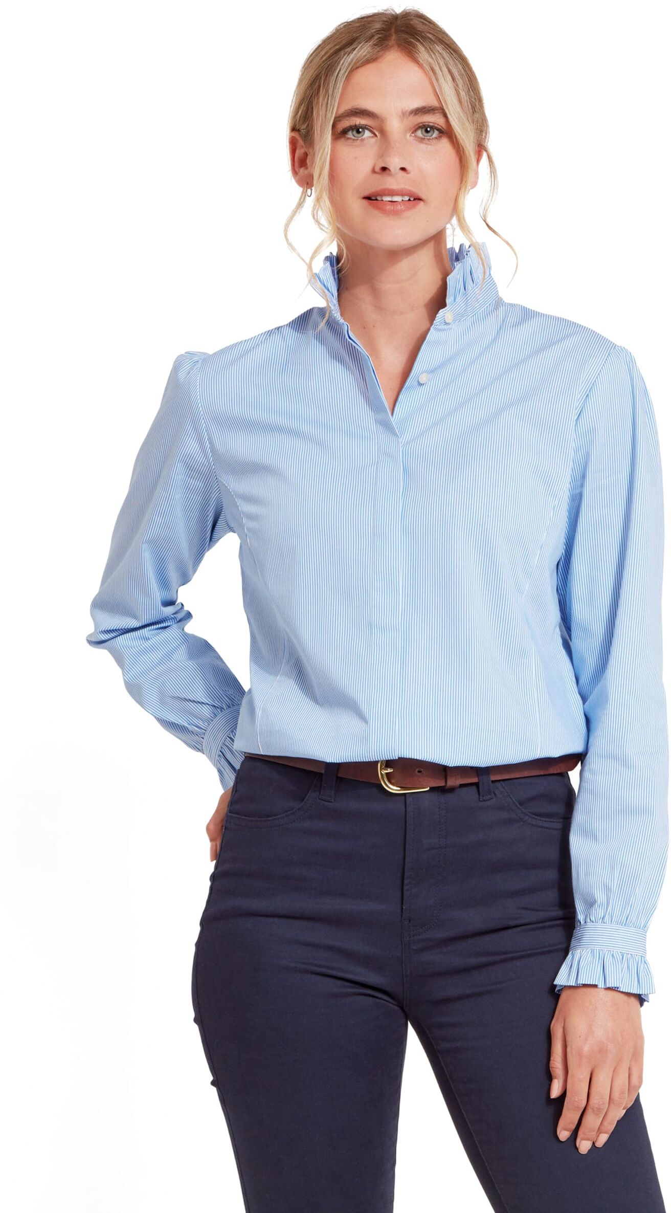 Schöffel Country Fakenham Shirt - Blue - Size UK8 - Women