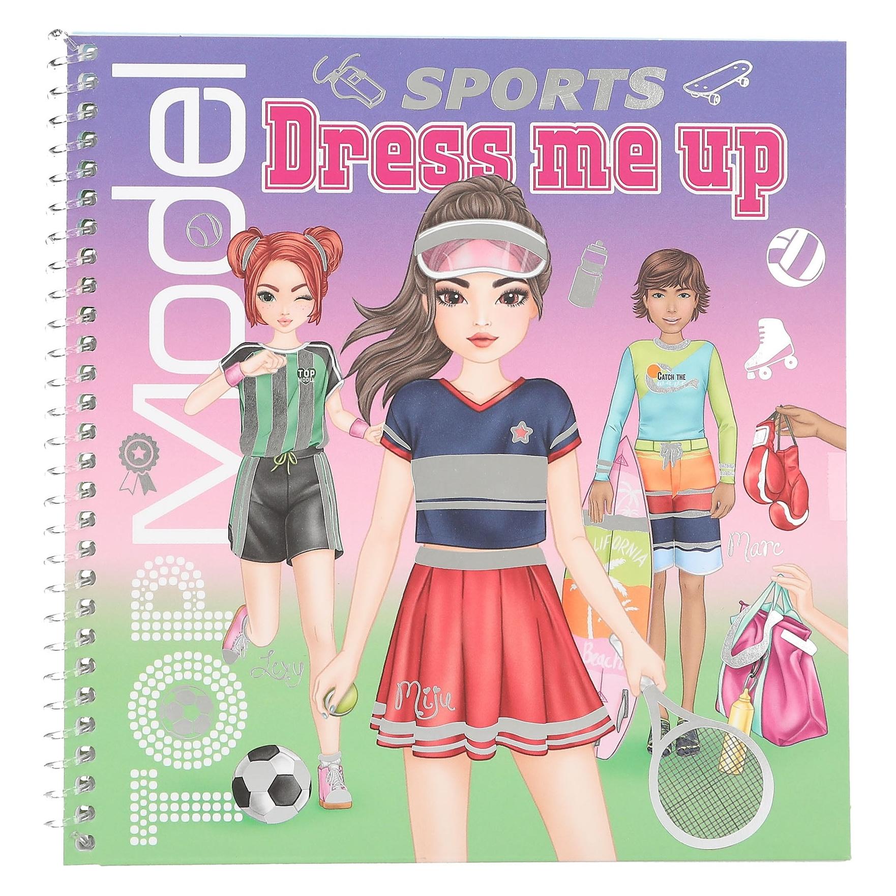 Top Model Topmodel - Dress Me Up Stickerbook Sports (413808) (11 Sticker) (413808)