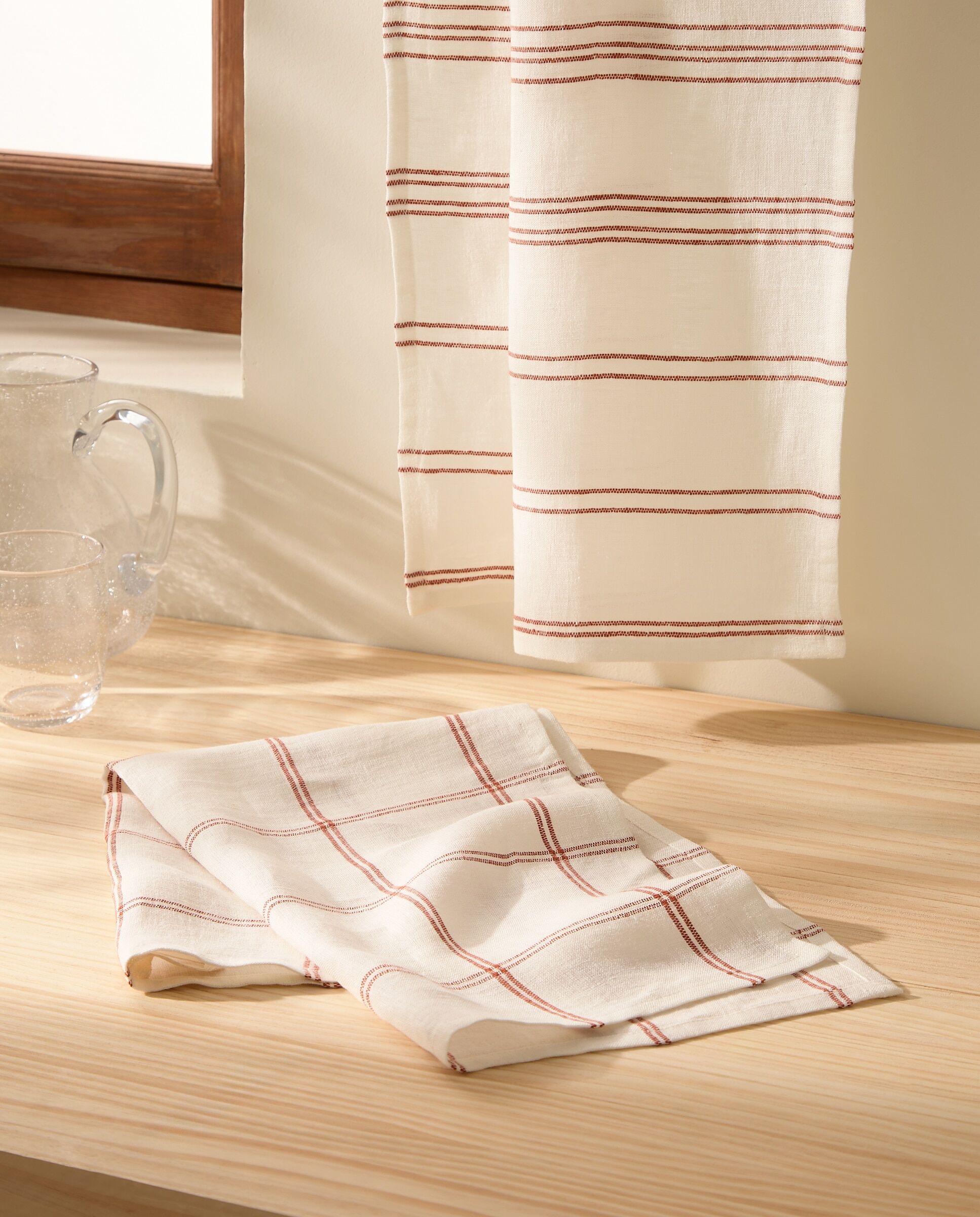 El Corte Inglés Set 2 paños de cocina sargo lino Altea. Coral