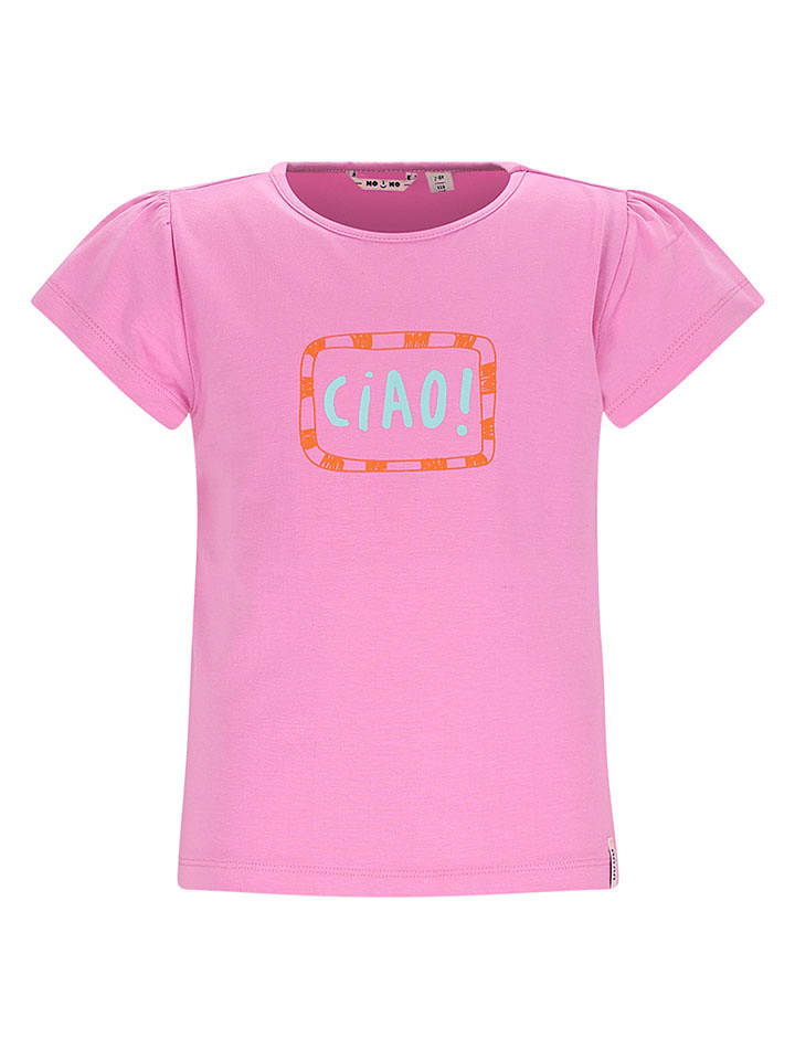 NONO Shirt "Kiss" in Rosa - 158/164