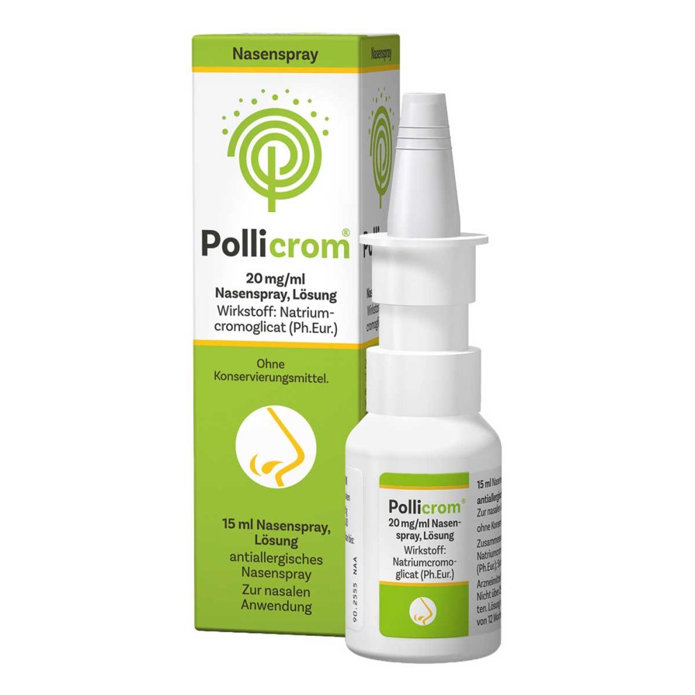 URSAPHARM Arzneimittel GmbH Pollicrom 20 mg/ml Nasenspray Lösung 13706664