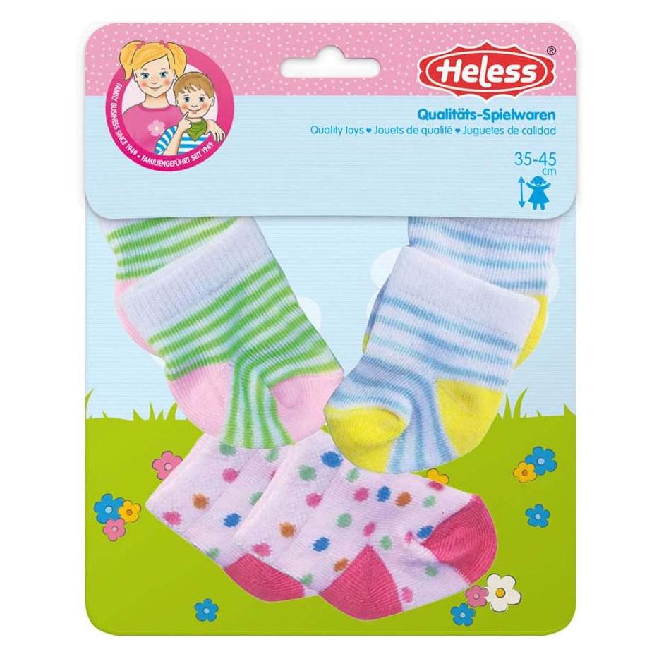 Heless Puppen-Söckchen, 3er Set, Gr. 35-45 cm (24930689)