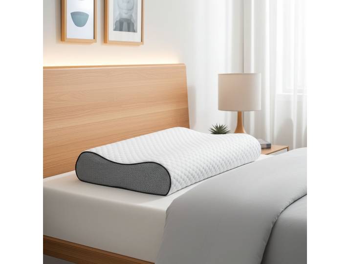 Ergonomisches Kopfkissen aus Memory Foam 60 x 40 cm