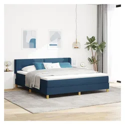 vidaXL, Boxspringbett, Natalie Button tufted (180 x 200 cm)