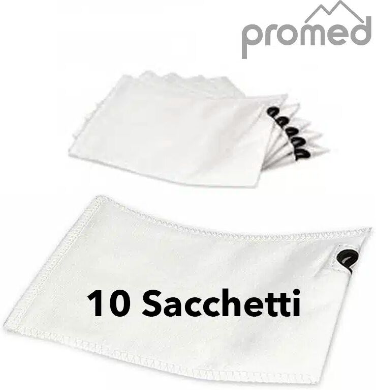 10 Sacchetti di ricambio per fresa aspirante PROMED originali 4030 -SX2