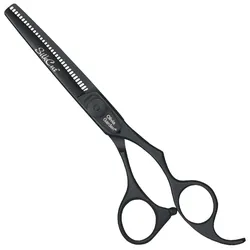 Olivia Garden SilkCut Matt Black Modellierschere