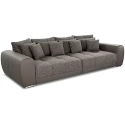 Bigsofa Moldau Stoff Schlamm / Elefant