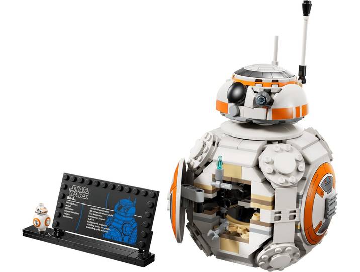 LEGO® Star Wars 75452 Der Astromech-Droide BB-8™ Spielbausteine, (Set, 569 St., Set)