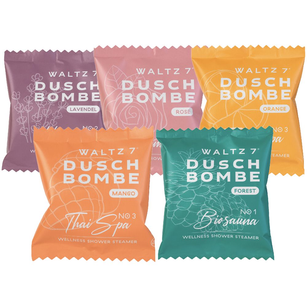 Waltz 7 Duschbombe Set 5 St Seife